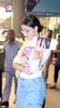 अनन्या पांडे एयरपोर्ट पर सिंपल लुक में आई नजर