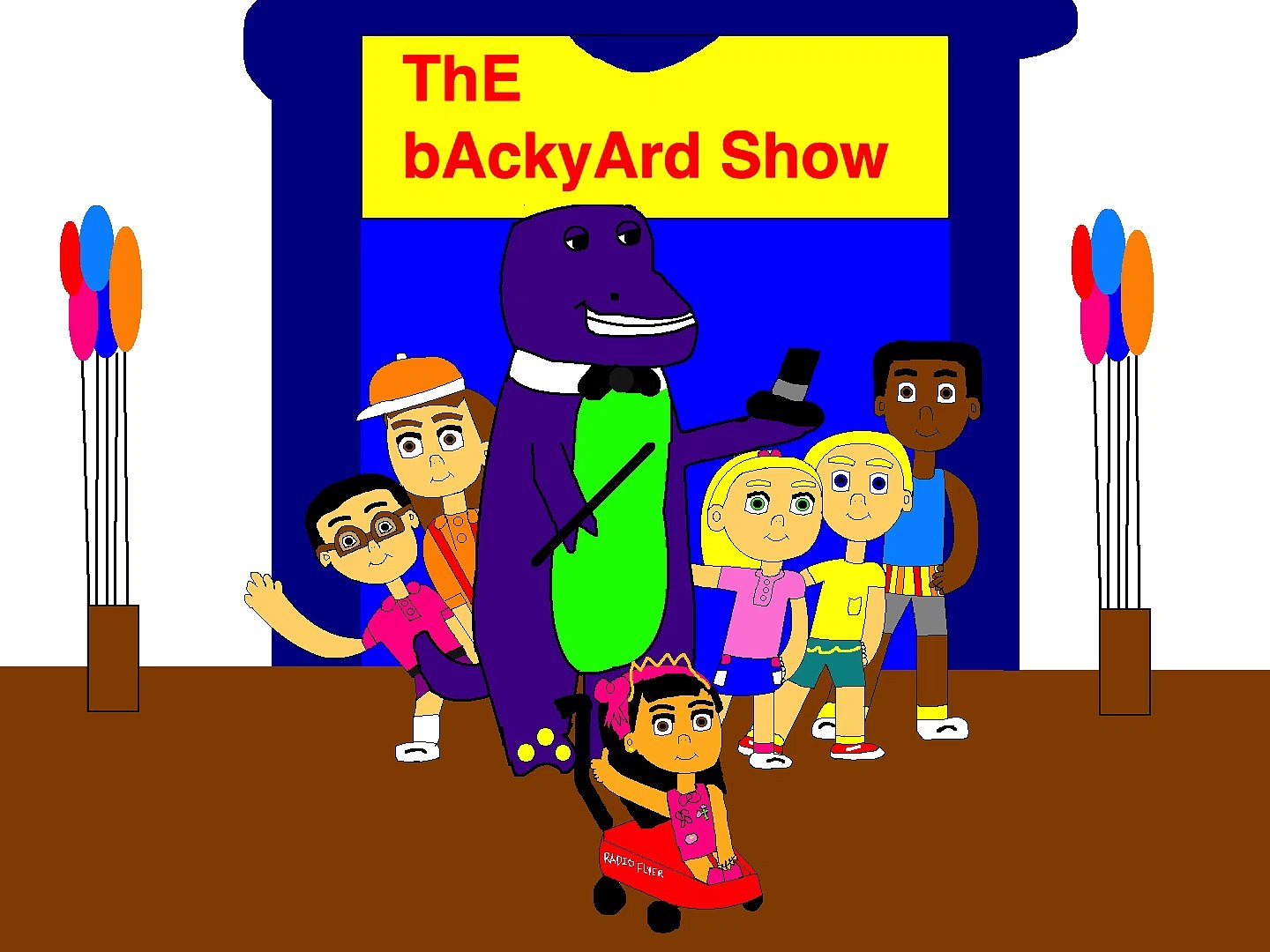 Barney The Backyard Show Version Barney YouTube