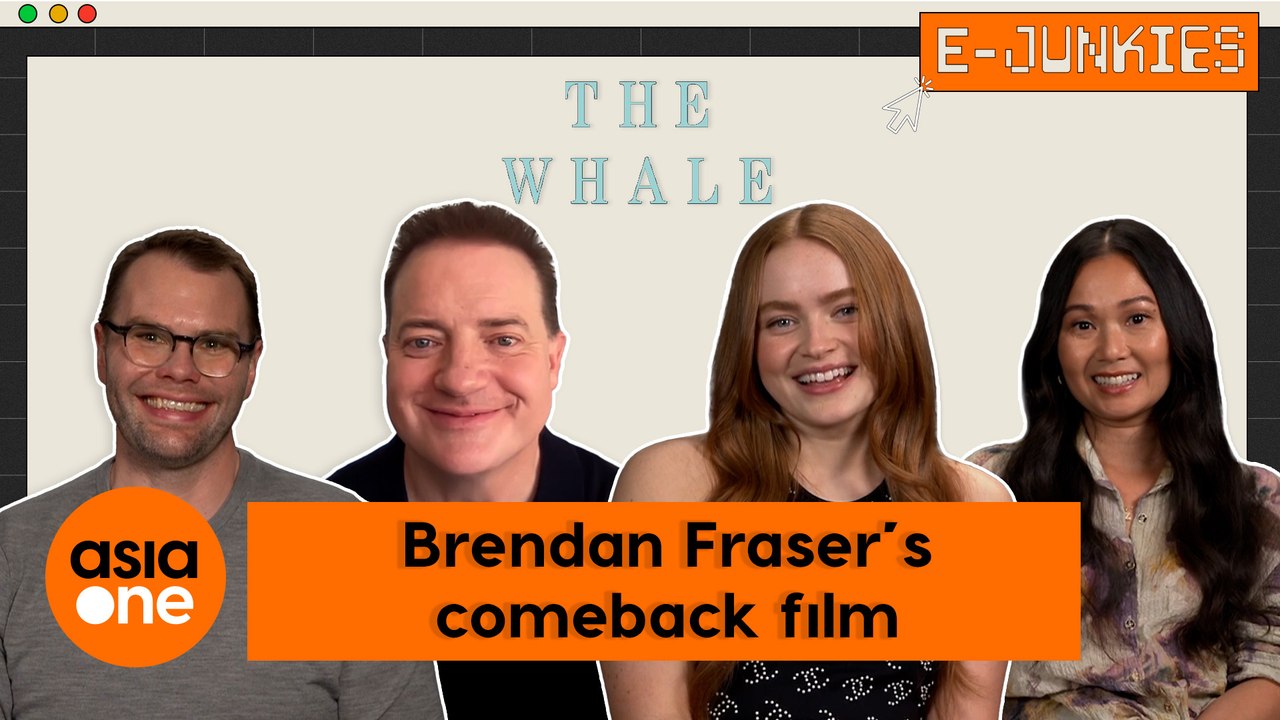 E-Junkies: Brendan Fraser says Sadie Sink is ‘jewel that's many-faceted'