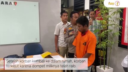 Pelaku Pencurian Dihajar Massa Usai Tertangkap di Sebuah Rumah Kosong