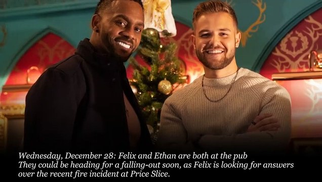 Hollyoaks spoilers next week_ 26th -29th December 2022 _ Mercedes and Felix, Hav