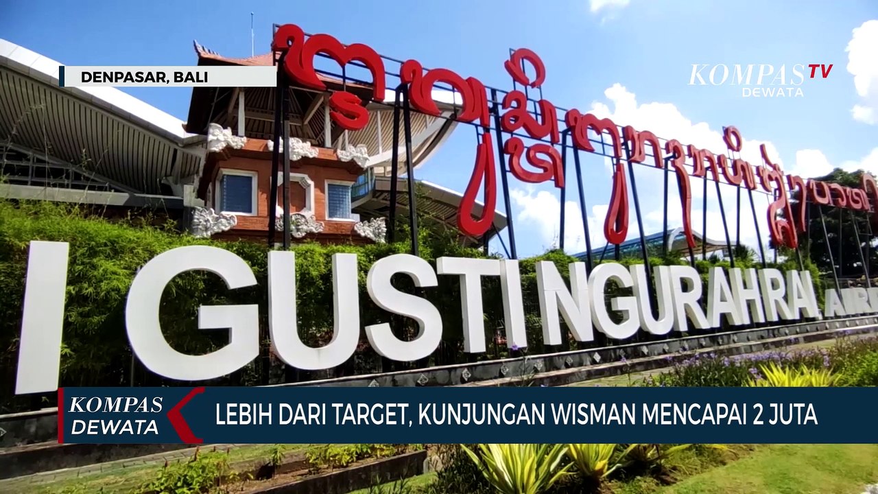 Melebihi target, Kunjungan Wisman Ke Bali Pada 2022 Capai 2 Juta