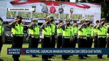 Ratusan Personel Gabungan Amankan Padangbai & Gereja Saat Nataru