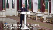 Putyin szerint a Patriot nem állítja meg az orosz hadsereget
