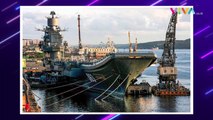 'Nasib Sial' Kapal Induk Semata Wayang Rusia Diamuk Api