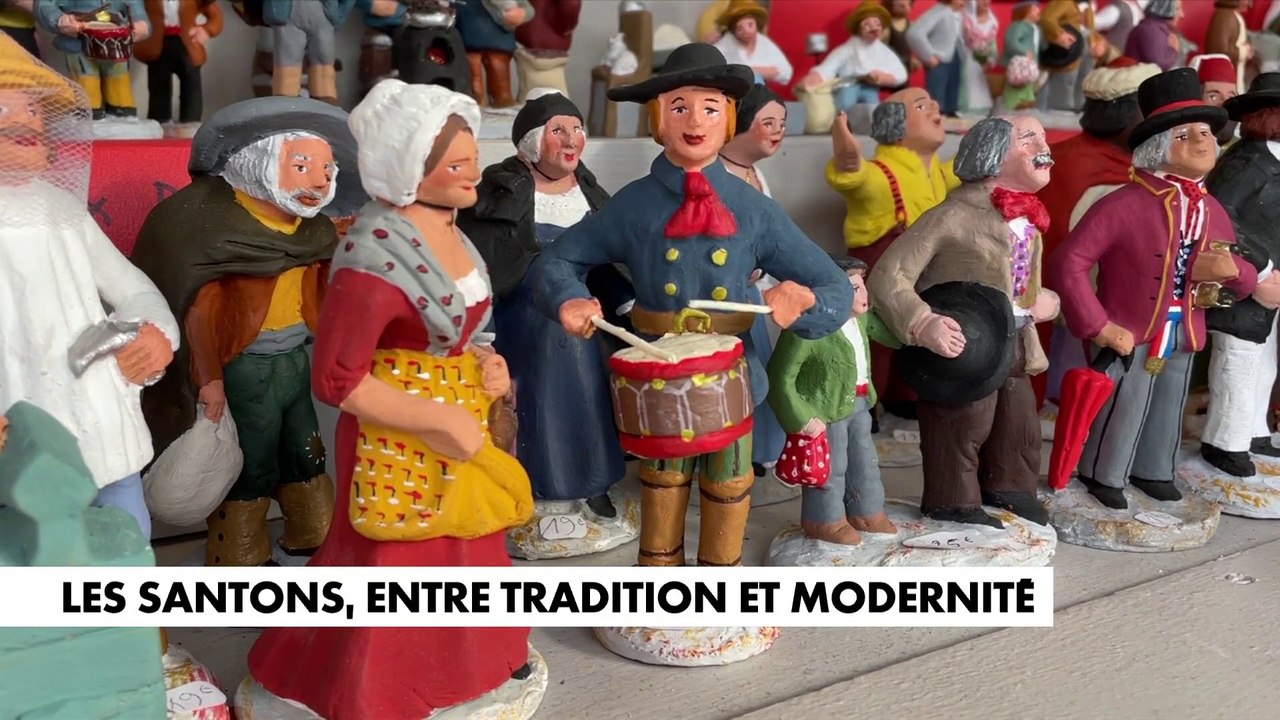 Les santons, un artisanat local entre tradition et modernité