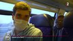 Grève à la SNCF : Découvrez les images surréalistes tournées dans un train bondé entre Paris et Le Mans diffusées dans le 20h de France 2