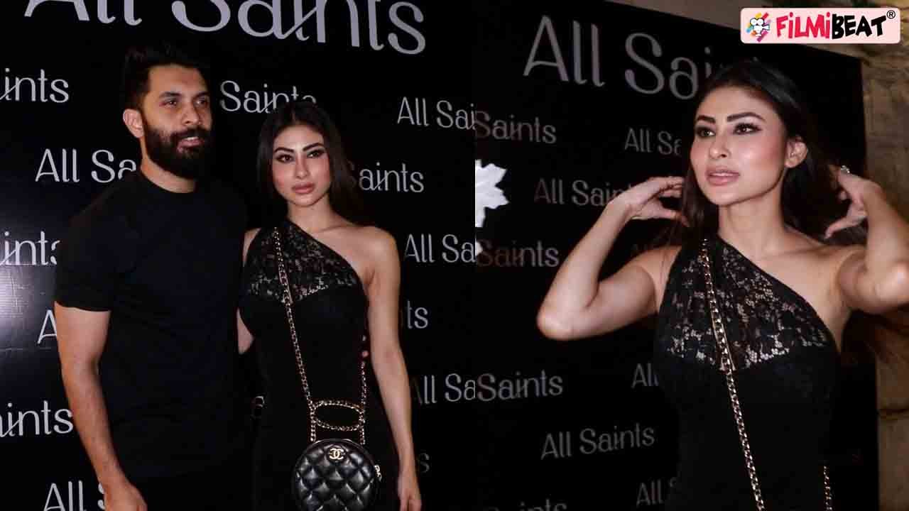 Mouni Roy को पति Suraj Nambiar के twinning में देख Media ने बोली ये बात, video viral! FilmiBeat