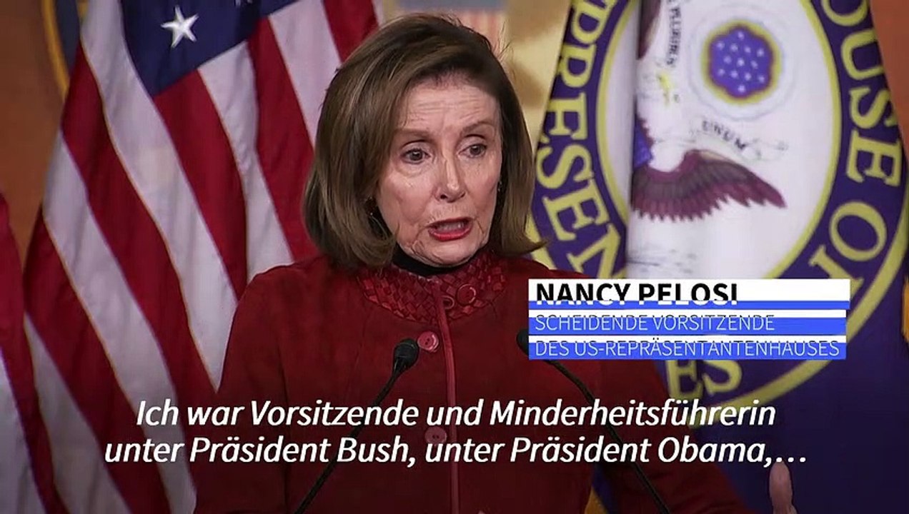 Pelosi nennt Trump 'Wie-heißt-er-noch-mal?'