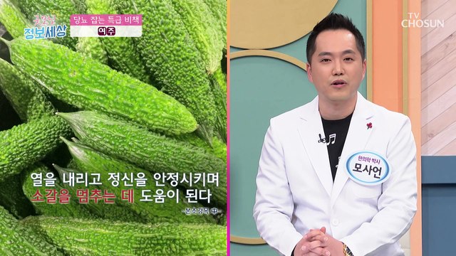 『 여주 』 당뇨 예방과 관리를 돕는 천연 인슐린 TV CHOSUN 221223 방송