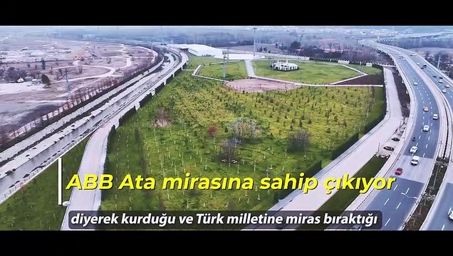 ABB Ata mirasına sahip çıkıyor: Doğal yaşam ve Atatürk Çocukları Parkı’nın yapımı sürüyor