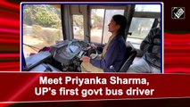 Meet Priyanka Sharma, UP's first govt bus driver