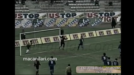 Gençlerbirliği 1-1 Trabzonspor 04.05.1997 - 1996-1997 Turkish 1st League Matchday 31