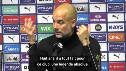 Скачать видео: Manchester City - Guardiola : “De Bruyne ? Une légende absolue de ce club”