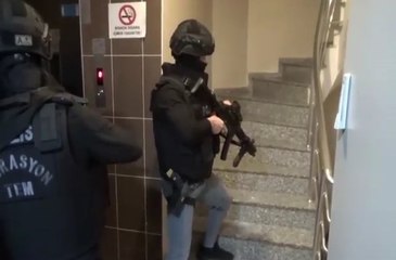 İstanbul'da terör operasyonu