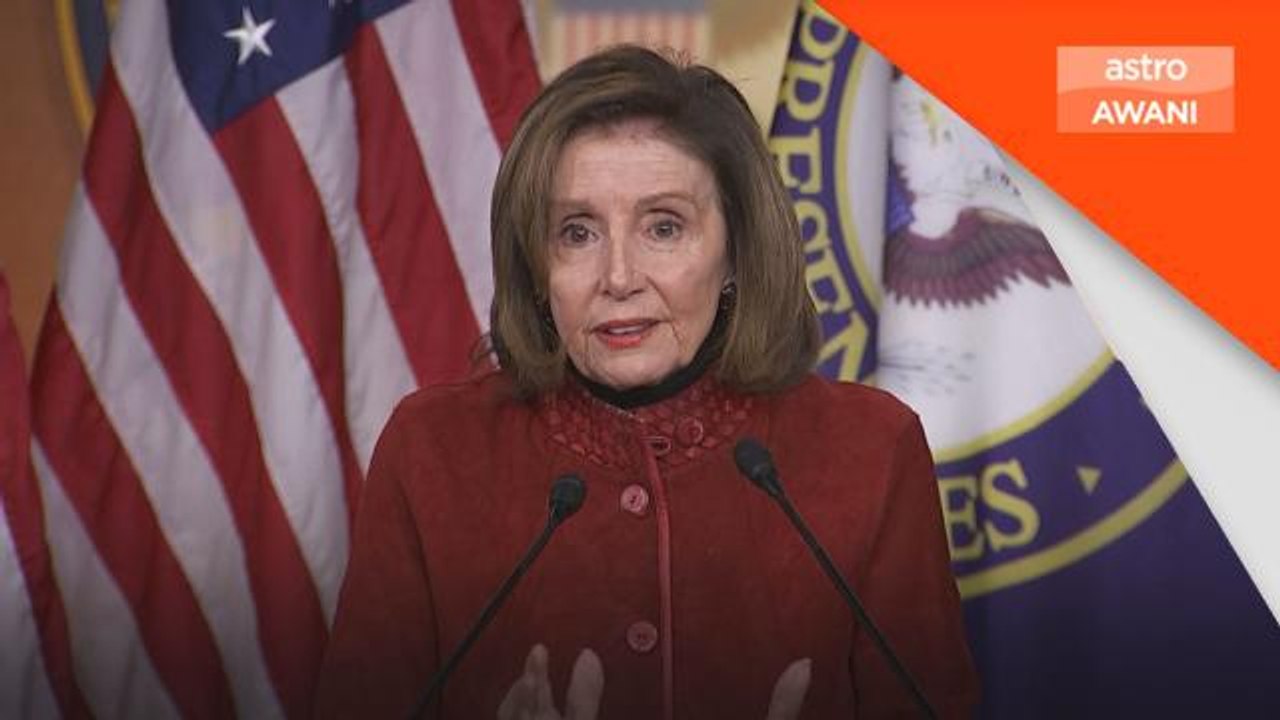 Kongres AS | Pelosi adakan sidang media terakhir, galakkan penyertaan wanita