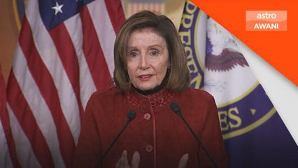 Kongres AS | Pelosi adakan sidang media terakhir, galakkan penyertaan wanita