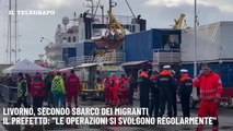 Livorno, secondo sbarco dei migranti, il prefetto: 