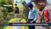 Petugas Gabungan Razia Blok Hunian Lapas Perempuan Kelas III Gorontalo