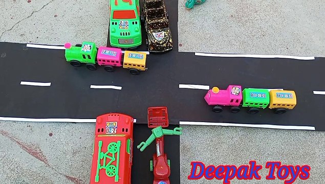 gadi Wala cartoon l toys trainka video &train&deep toys india