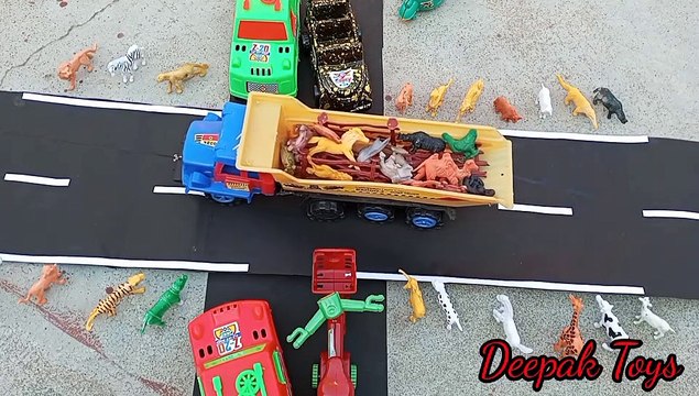 gadi Wala cartoon l toys truck ka video &car&truck&deep toys india