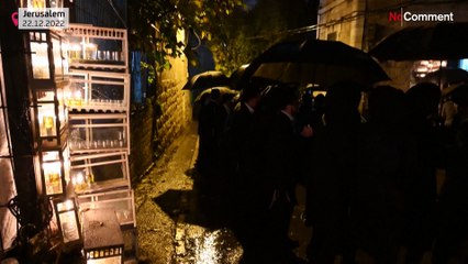 A hanuka ötödik napja Jeruzsálemben