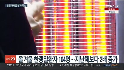 [이슈5] 내일도 '맹추위' 外