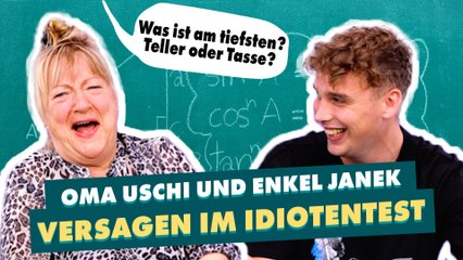 Uschi vs. Janek - der große Idiotentest
