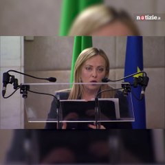 Meloni: "Chiedo a tutti gli italiani di spegnere per un'ora la luce per capire gli ucraini"