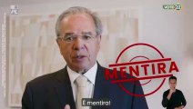 Paulo Guedes responde - Salario Mínimo - Spot publicitario de Bolsonaro - Elecciones Brasil (2022)