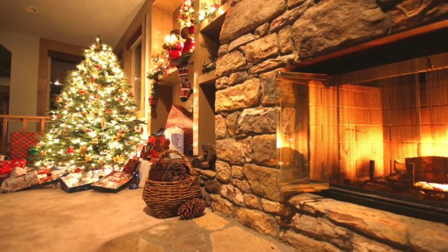 christmas music piano cover || christmas music with fireplace sounds || christmas music 2023
