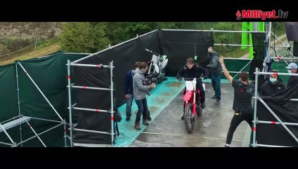 Paylaştığı video ağızları açık bıraktı! 'Bu şimdiye kadar denediğimiz en tehlikeli şey'