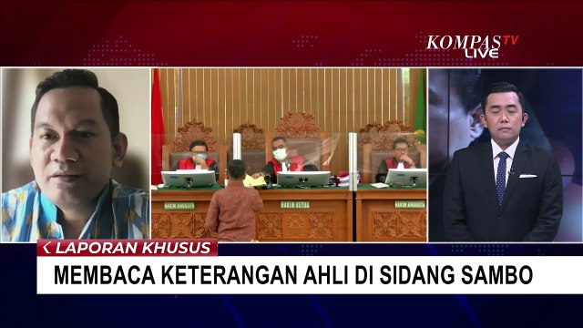 Membaca Keterangan Ahli di Sidang Sambo, Pakar Hukum Pidana UNTAR: Hakim Akan Membangun dari Logika