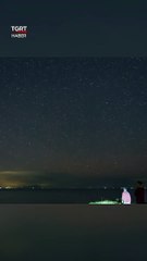 Alaçatı'da Geminids Meteor Yağmurundan Eşsiz Görüntüler #shorts
