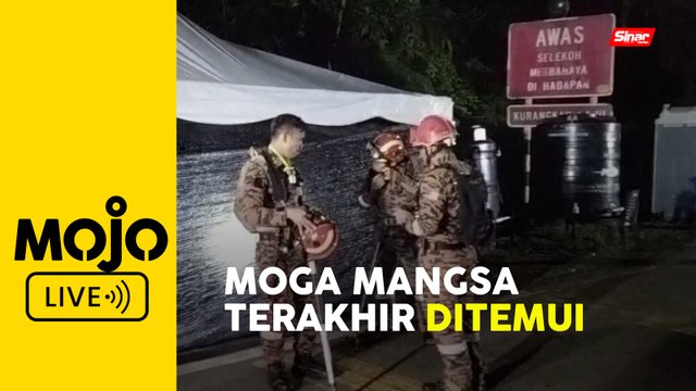 Tanah runtuh: Operasi SAR berdepan kesukaran cari mangsa terakhir