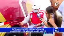 Sutran: el tránsito se ha restablecido en más del 90 % de las vías nacionales tras protestas