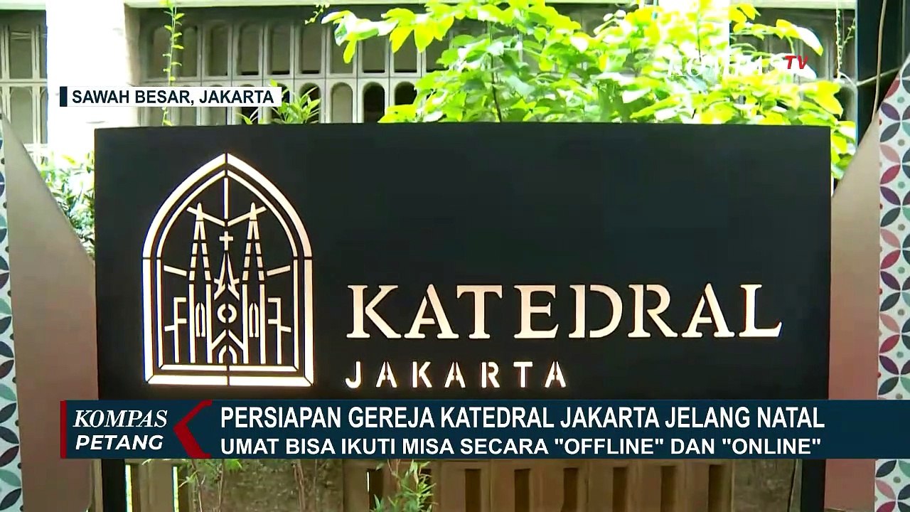 Gereja Katedral Jakarta Gelar Misa Natal Hybrid, Sebanyak 2.180 Kursi Disediakan!