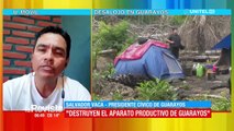 Hay 52 denuncias de avasallamiento en la Federación de Ganaderos de Ascensión de Guarayos, dice cívico