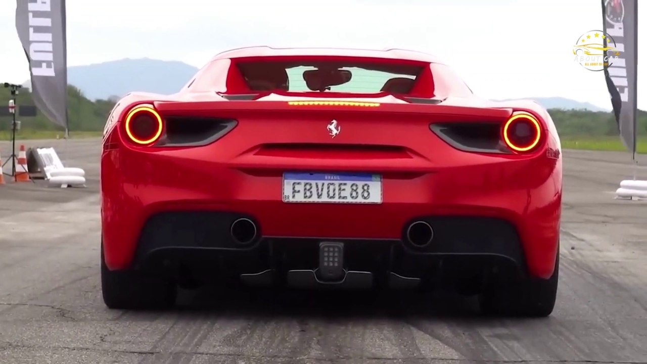 Ferrari Test Drive On The Track - About Car