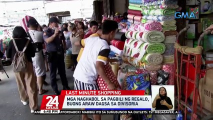 Ilang nagtitinda sa Divisoria, nagbagsak-presyo na dahil daw sa tumal ng benta | 24 Oras
