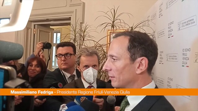 Fedriga In Friuli tanti investimenti malgrado le emergenze