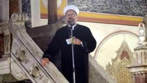 Diyanet İşleri Başkanı Ali Erbaş'tan cuma hutbesinde yılbaşı vurgusu
