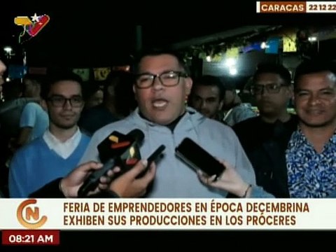 Gobierno de Caracas realiza Feria de emprendedores en Los Próceres para dar a conocer sus productos