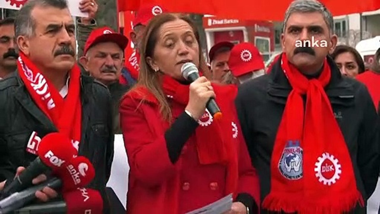 DİSK Başkanı Çerkezoğlu: Siyasi iktidar, asgari ücretle işçi ve emekçileri bir kez daha yoksulluğa mahkum etti