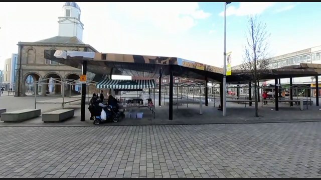 South Shields Christmas market attracts just one stall