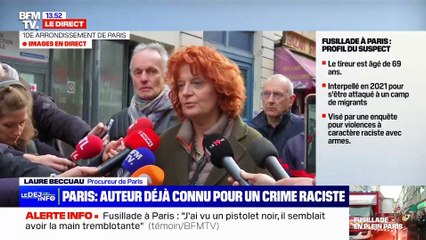 Fusillade à Paris -  Regardez l'intervention de la procureure de Paris qui fait un point sur la situation un peu avant 14h et dresse le portrait de l'assaillant