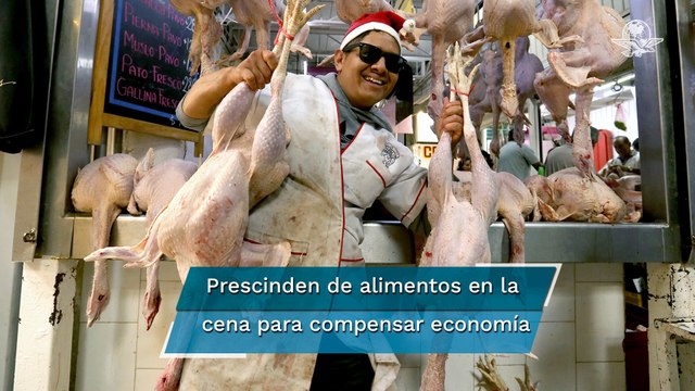 Por altos precios, capitalinos “sacrifican” algunos productos para su cena navideña