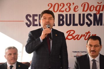 AK Parti Grup Başkanvekili Tunç, Bartın'da "2023'e Doğru Şehir Buluşmaları"nda konuştu