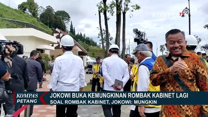 Respon Survei Charta Politika, Jokowi Buka Kemungkinan Rombak Kabinet Lagi
