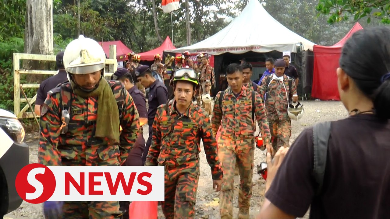 Batang Kali landslide: Eighth day of search stalled by heavy rain